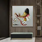 Arthyx ручная роспись кортонное животное картина маслом на холсте Ручная работа абстрактная собака Современная Настенная картина для детской комнаты домашний декор