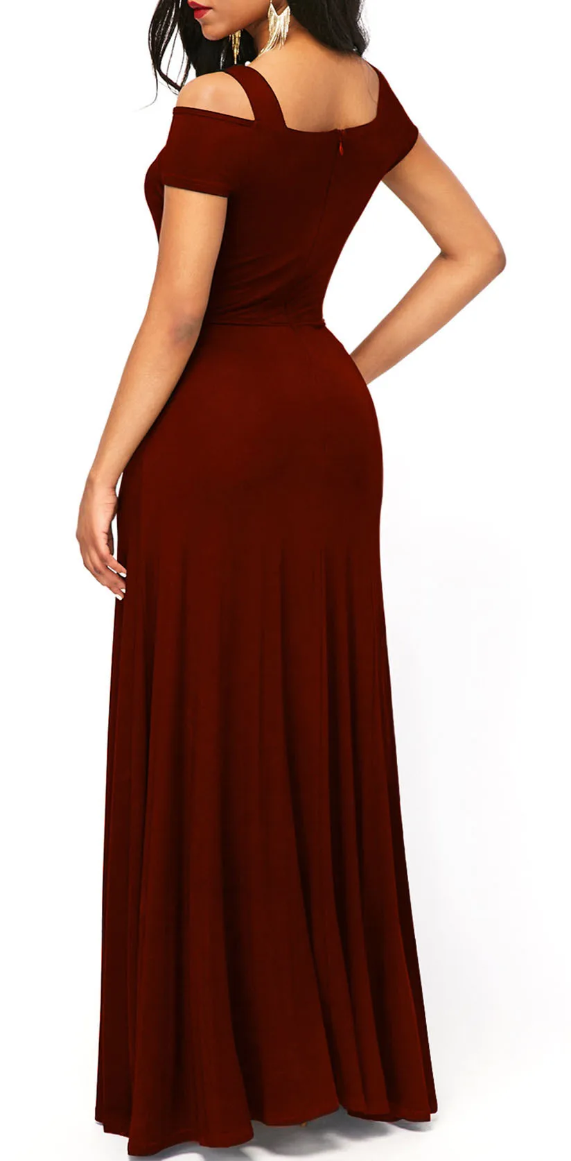 Платье женское в полоску однотонное вечернее на бретелях с коротким рукавом