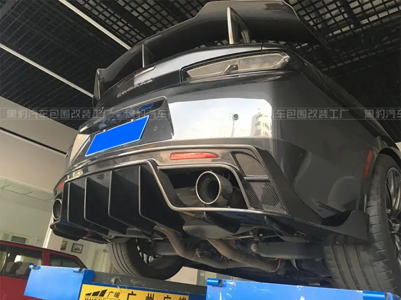 Высококачественный бампер из углеродного волокна для заднего багажника спойлер