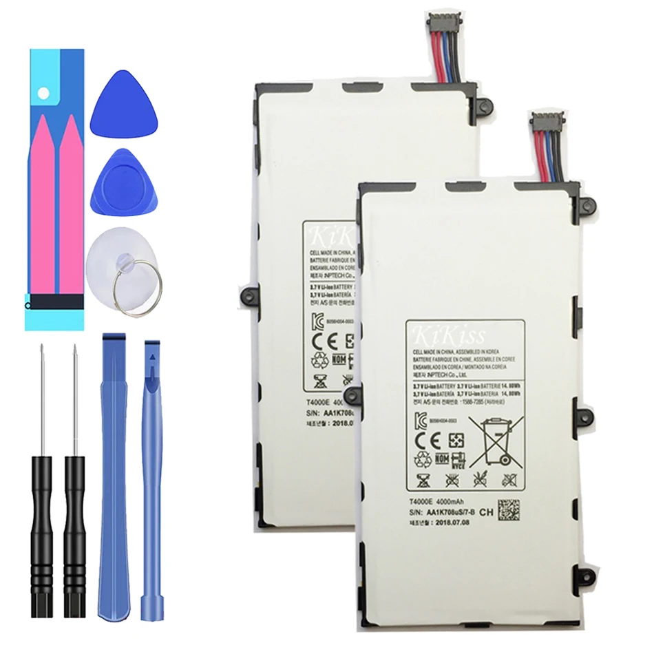 Для Samsung Tablet Battery T4000E для Galaxy Tab 3 7 0 ''SM T210 T211 T215 T217 T2105|Батареи планшетов и