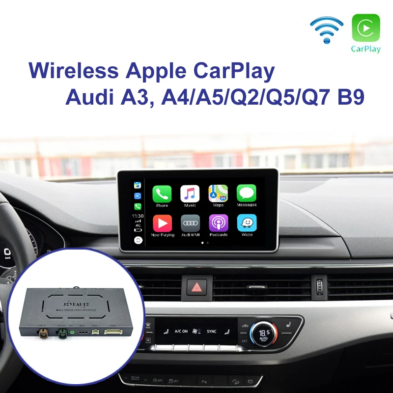 Audi CarPlay A3 Автомобильный мультимедийный ящик 3g MMI 13-17MY Apple Car play Android Авто iOS Airplay автомобильный игровой модифицированный для Audi аксессуары