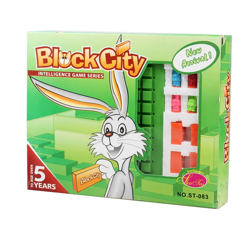 

IQ Puzzle Rabbit Escape Board Games For Children Logic Thinking Brain Teaser Kids Toys Boys Girls Juegos De Mesa