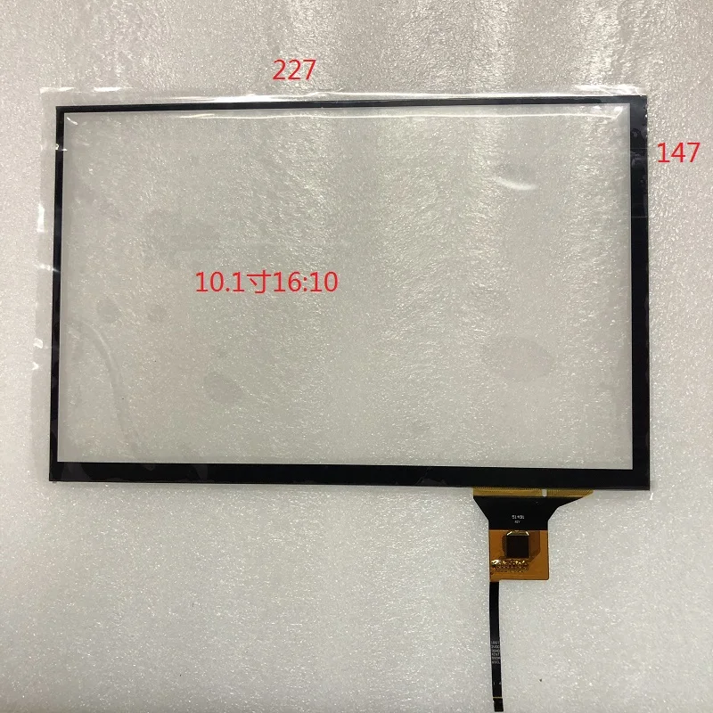 

10.1 inch 227mm*147mm Raspberry Pi Capacitive Screen Tablet PC Navigation Digitizer Touch Screen Panel Glass I2C Driver Board