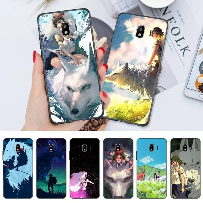 

Princess Mononoke Phone Case For Samsung S6 S7 Edge S8 S9 S10E S20 S21 S30 Plus ULTRA Fundas Coque