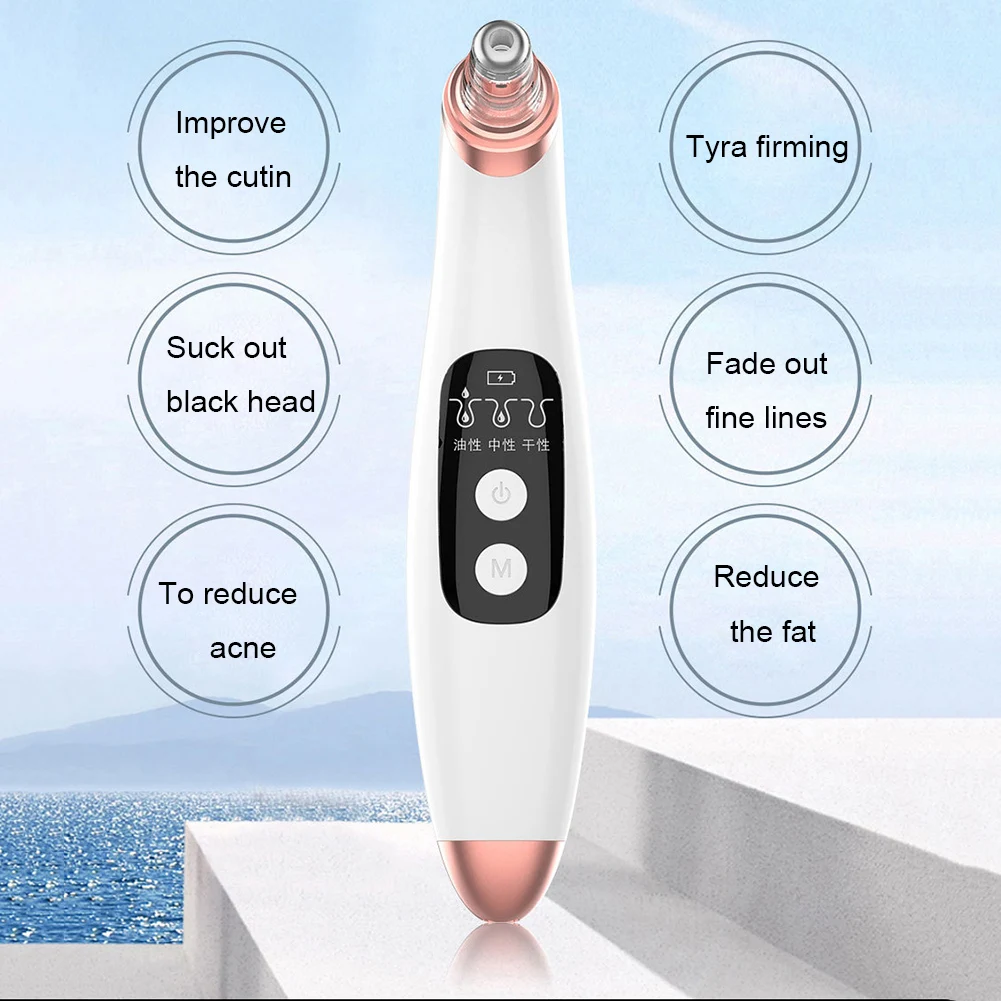 Портативный Электрический Очиститель угрей для лица устройство глубокого