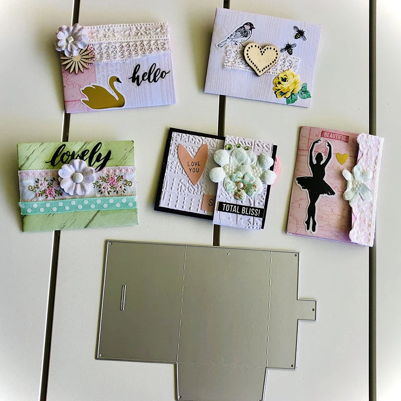 DiyArts основные конверт Плашки для нож скрапбукинга пресс-штамп и папки тиснения