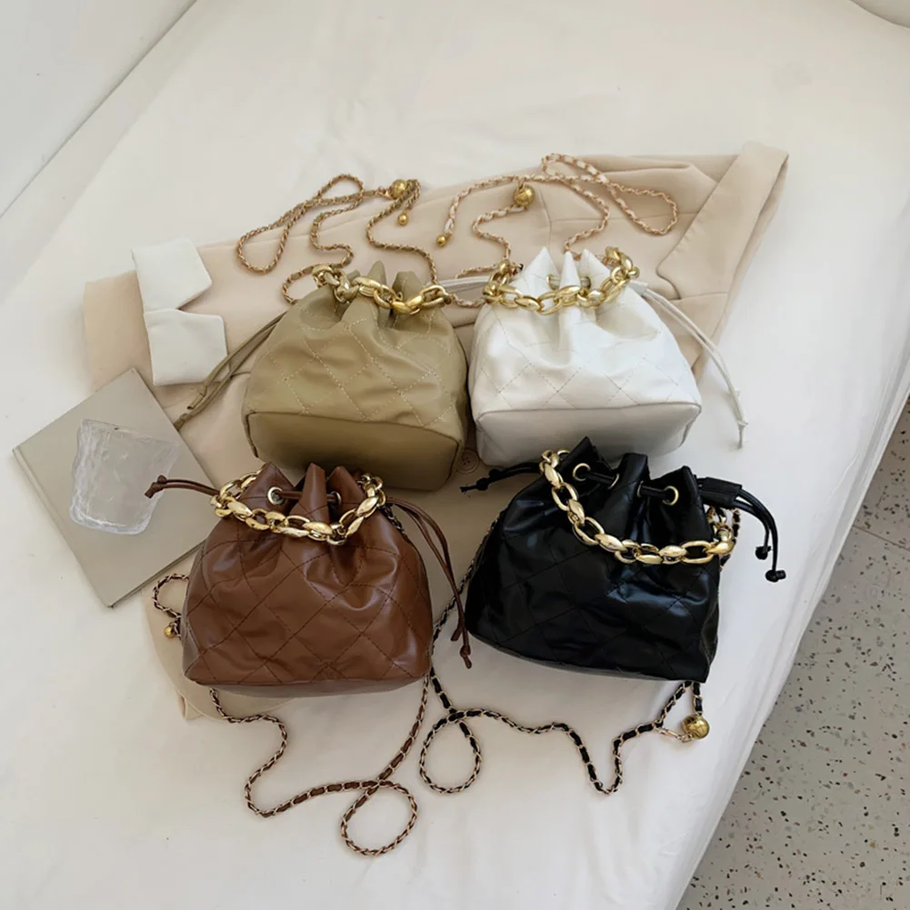 

2021 модная однотонная плиссированная Сумка-тоут, винтажная сетчатая сумка-мессенджер из искусственной кожи с узором, женские мини-сумки на ш...