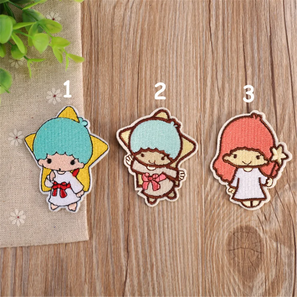 Maxsin 10 шт./лот Милая мультяшная наклейка злодея кукла глажка украшение нашивка