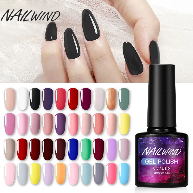 

Nailwind Gel Nail Polish 8ml Manicure Set UV LED gel nail art design Base Top Primer coat Nail gel Varnishes