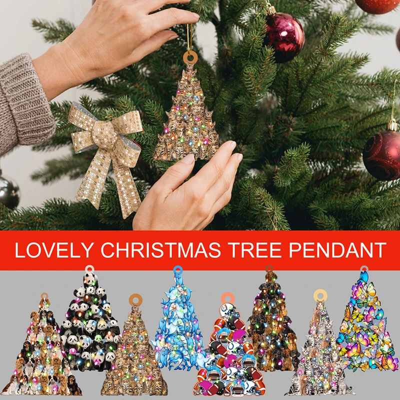 

Рождественские украшения, оригинальный Рождественский кулон