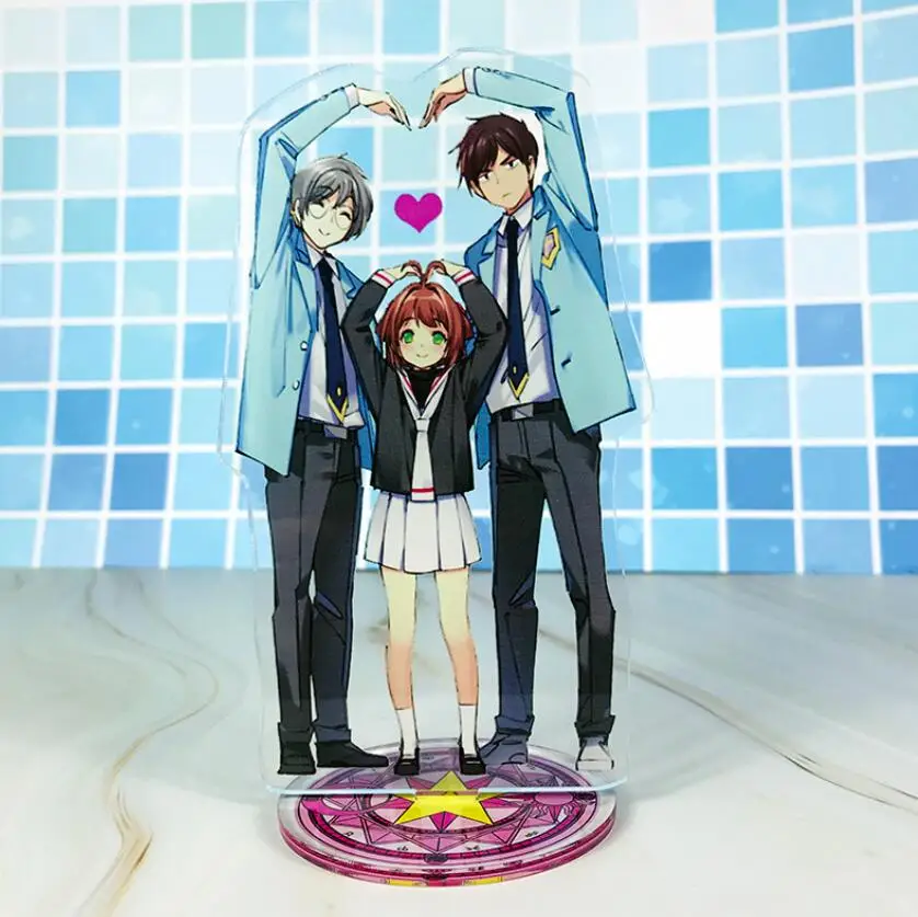 Аниме Card Captor Sakura КИНОМОТО Li сяоран фигурка на акриловой подставке настольное
