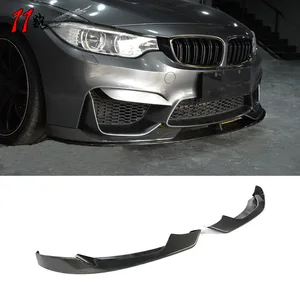 Front Side Splitters Cover Lip for F80 M3 F82 F83 M4 2014-IN One Pair Carbon Fiber AC Splitter
