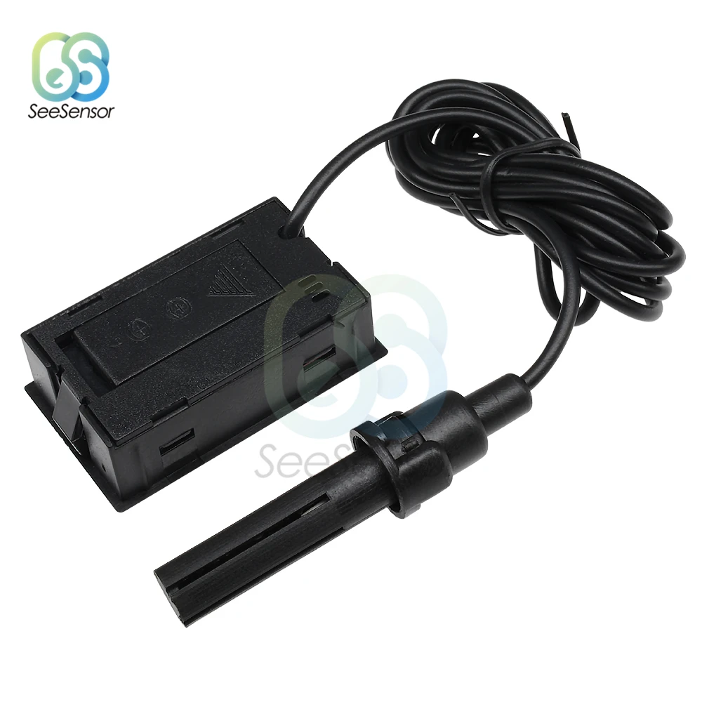 Цифровой мини-термометр гигрометр измеритель температуры и влажности