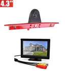 Стоп светильник HD 720P, камера s + 4,3 дюйма, монитор для FORD Transit 8 V363 F150F250F350 2014-2019, камера заднего вида