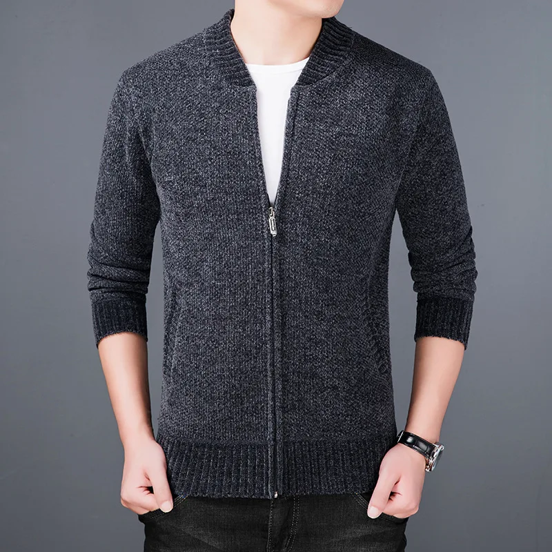 Мужские свитера с длинным рукавом кардиган зимняя одежда 2020 вязаный корейский