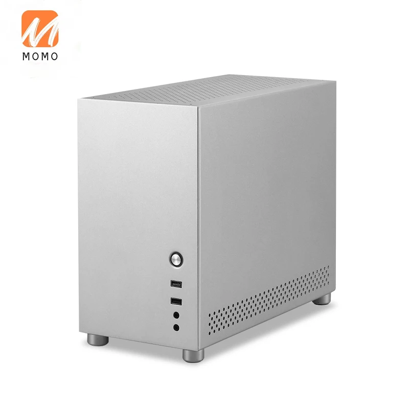 

Ttsktc Star Kaitian Hx100 Handle All Aluminum MATX Game Glass Desktop Computer Case Sfxatx Power Supply