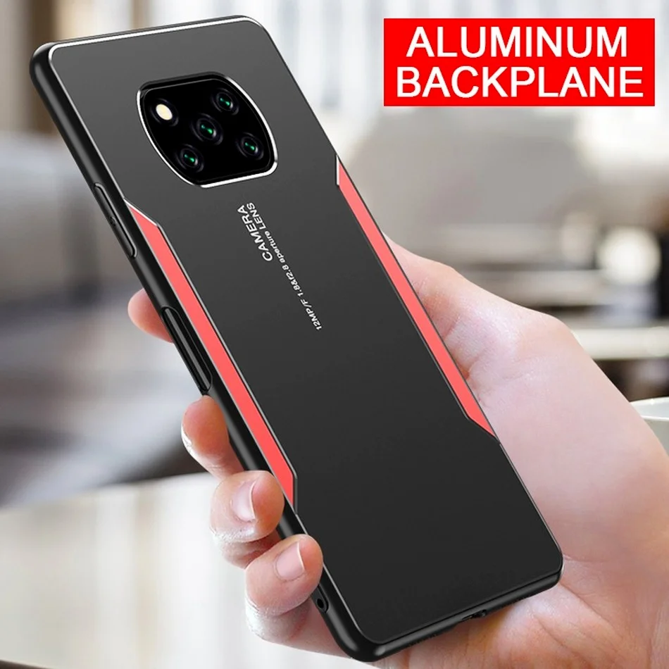 Чехол-накладка для Xiaomi Poco X3 Pro NFC Pocophone X 3 алюминиевый металлический матовый