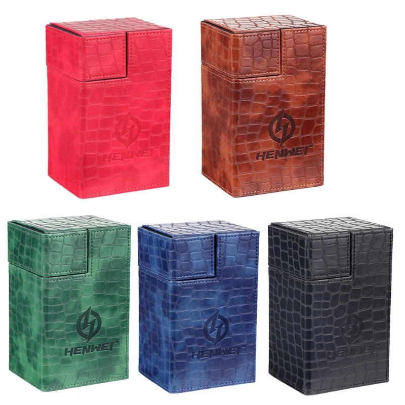 

Double Deck Cards Box Dice Card Case Container Collection for CCG MTG TCG Magic Board Game Trading Cards Holder Box