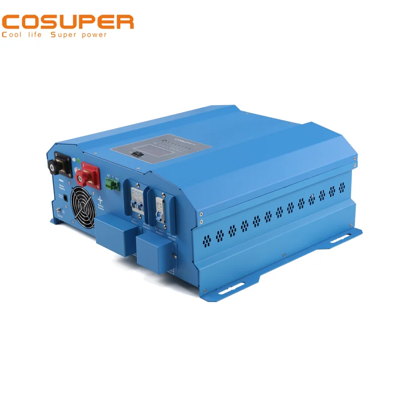 

24v 230v hybrid solar inverter 3000w with 80A PWM controller