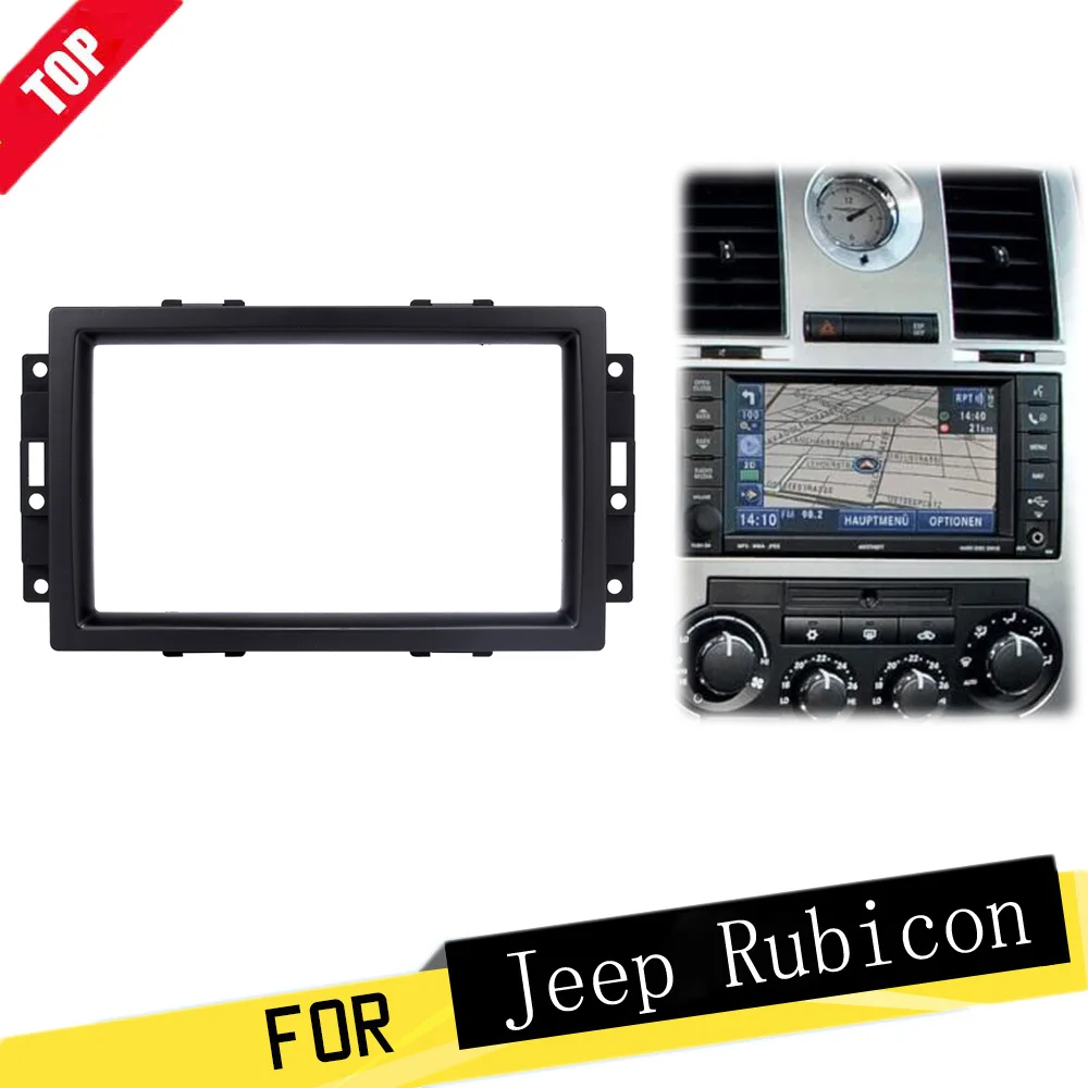 Автомобильный радиоприемник LONGSHI 2 Din аудио фитинг DVD рамка GPS в приборной панели