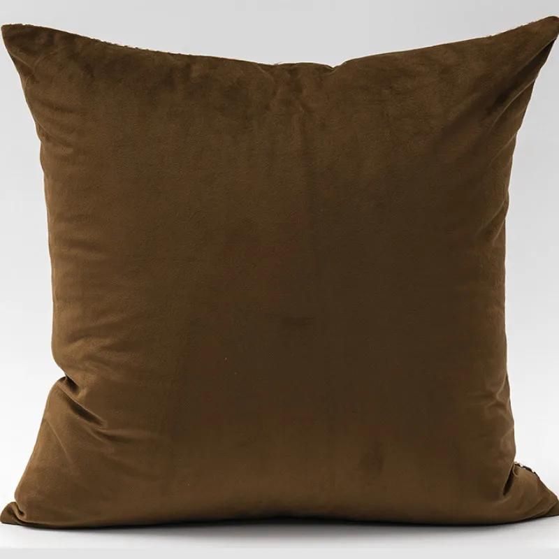 Подушки с вышивкой лошади коричневый чехол для подушки ласточка декоративная