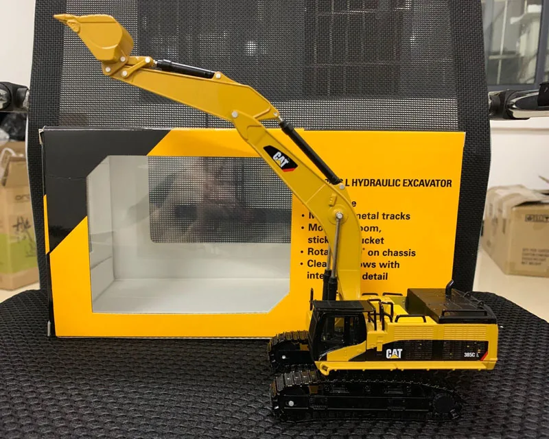 Гусеница Cat 385C L гидравлические экскаватор металлические дорожки 1: 64 масштабная
