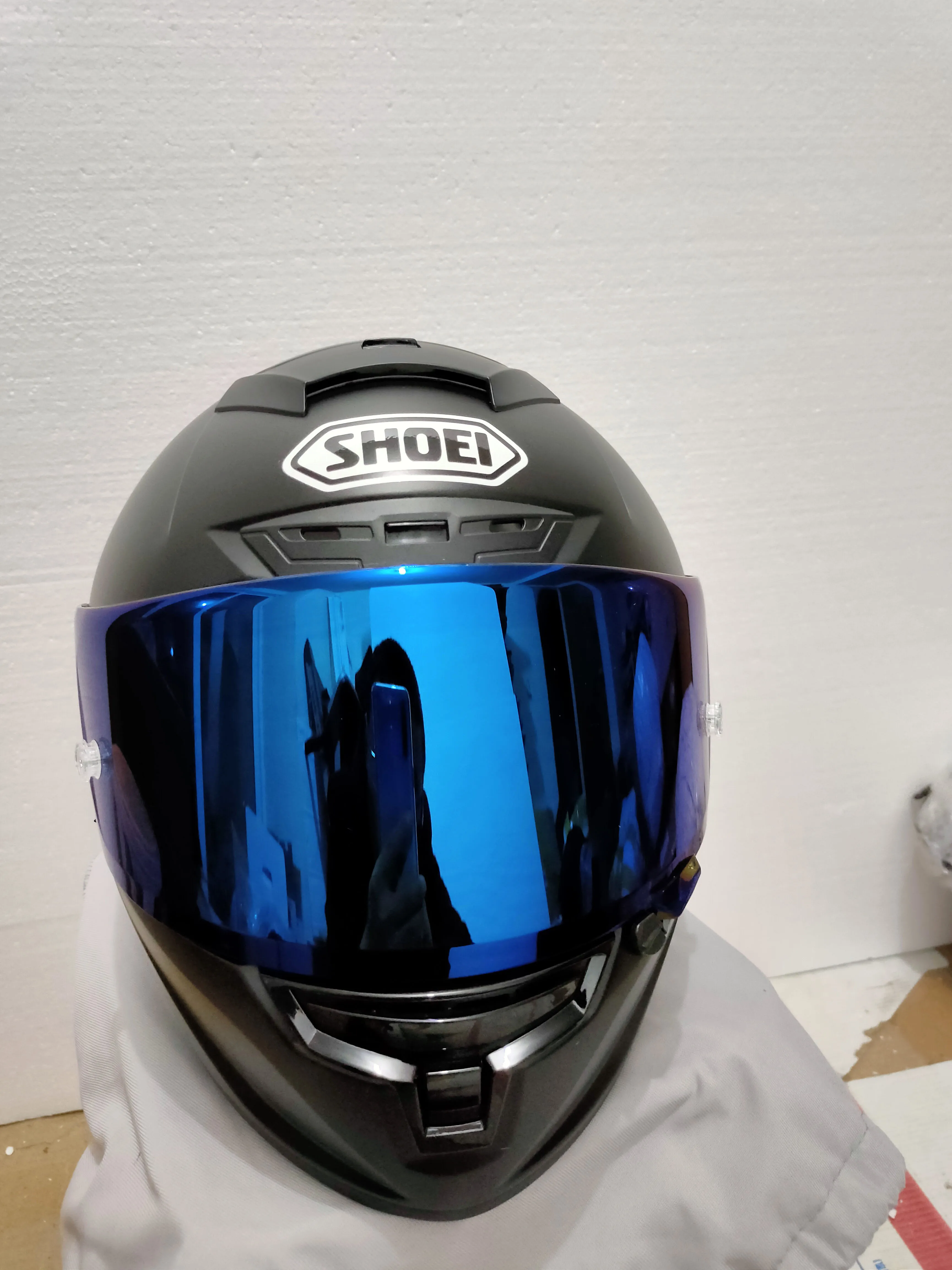 Мотоциклетный шлем ECE dot X14 x четырнадцать полностью закрытый черный и белый|Шлемы|