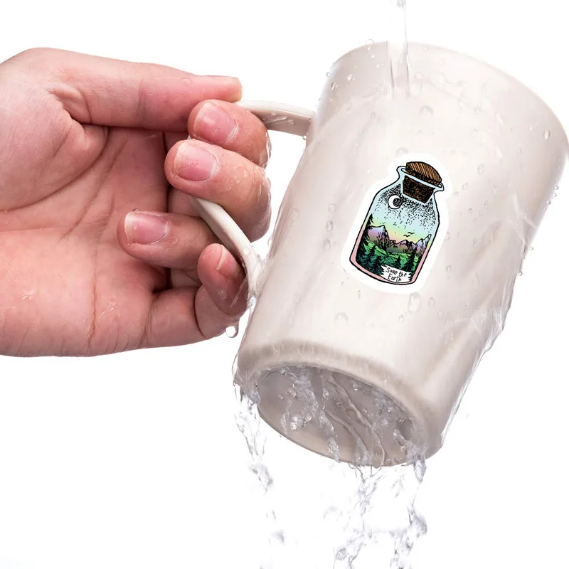 50 шт. открытый Пеший Туризм Приключения Стикеры s для стайлинга автомобилей