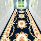 Классический европейский стиль для лестницы, прихожей, цветочный Анит, скользящие ковры для лобби, украшение для дома, коридор, коврик для вечерние ринки, свадьбы, красный