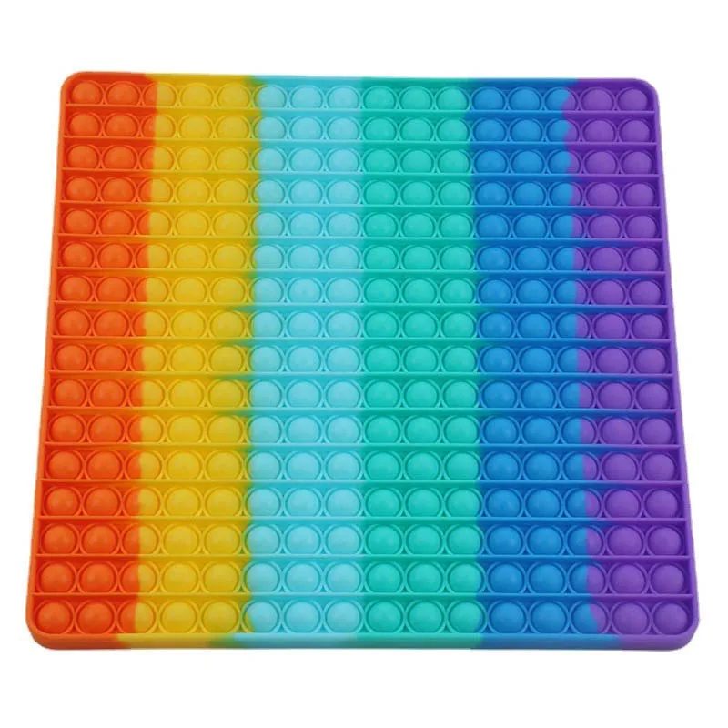 

30cm Big Size Kits Fidget Toys Push Bubble Simple Dimple Anti-Stress Kit Sensory Toy for Adult Stress Relief Squishy Kids Gift