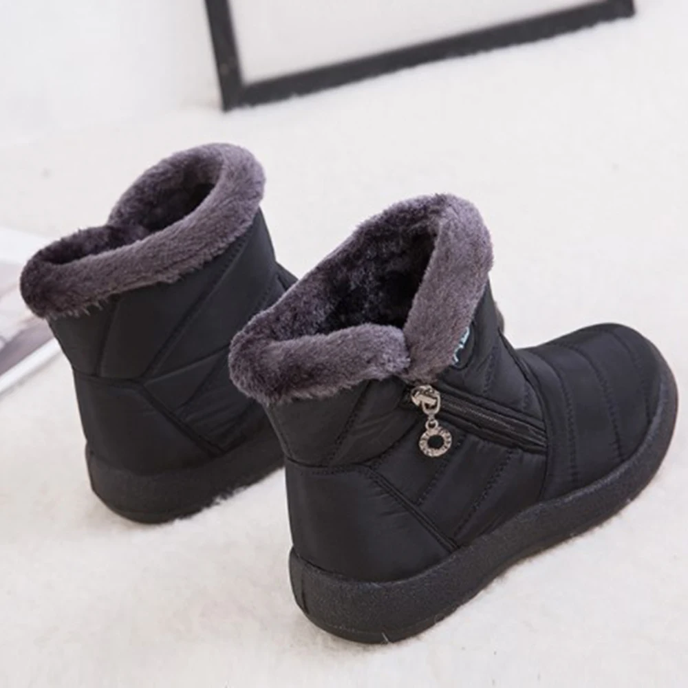 Женские ботинки водонепроницаемые зимние зимняя обувь женские повседневные