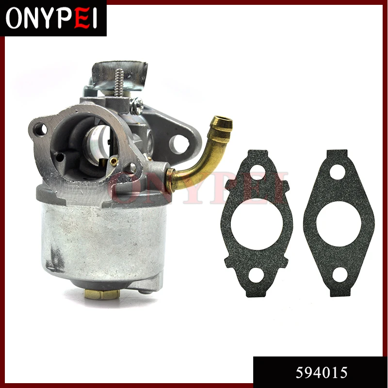 Карбюратор 594015 с прокладками для газонокосилок Briggs &amp Stratton заменяет 593358 |