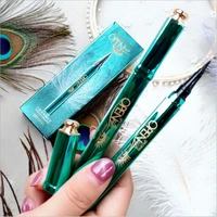 gecomo beginner peacock eyeliner liquid waterproof easy to dry long lasting non halo dye makeup makeup eyeliner t1410