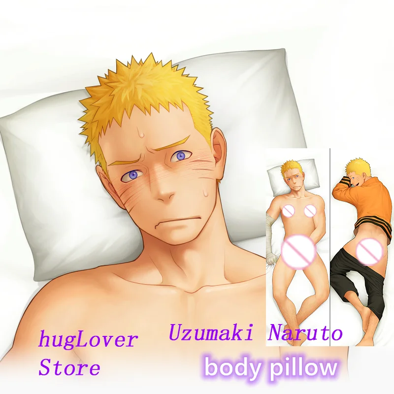 Подушка для тела Dakimakura удзумаки Наруто геев двухсторонняя наволочка с принтом в