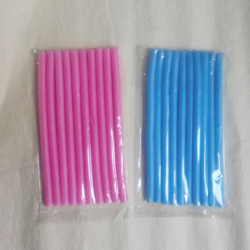 

Wholesale 50/20/10pcs Lot Curler Makers Soft Foam Bendy Twist Curls DIY Styling Hair Rollers Tool for Women Accessories