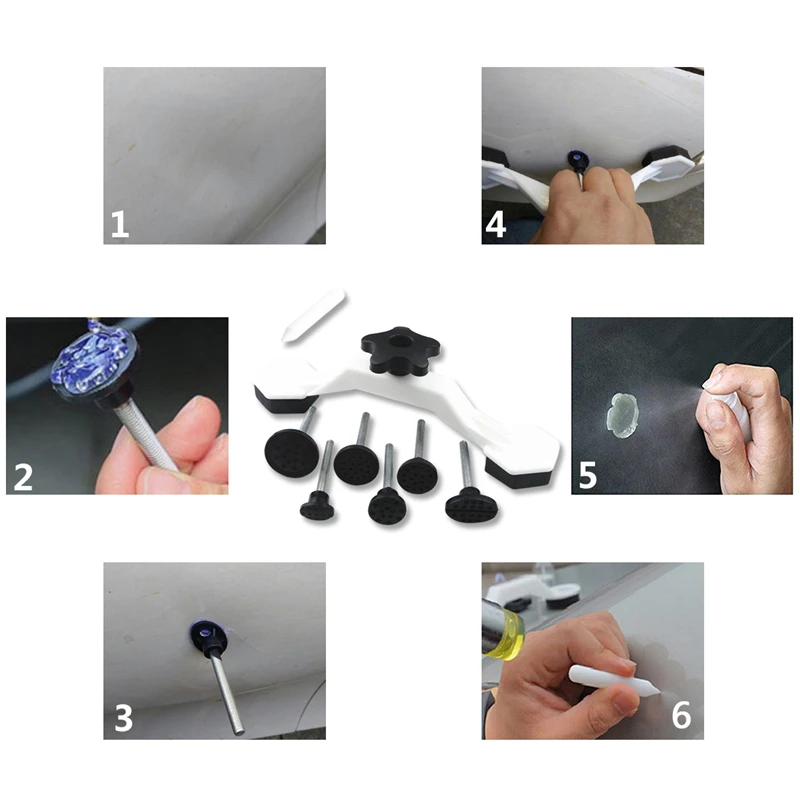 1 шт. набор инструментов для ремонта вмятин на автомобиле|Детали инструментов| |