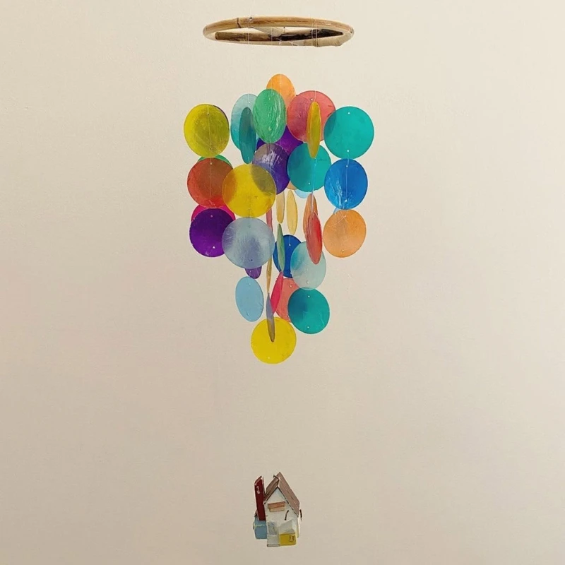 

Natural Shell Wind Chime Kids Room Nursery Decoration Wall Hanging Windchimes