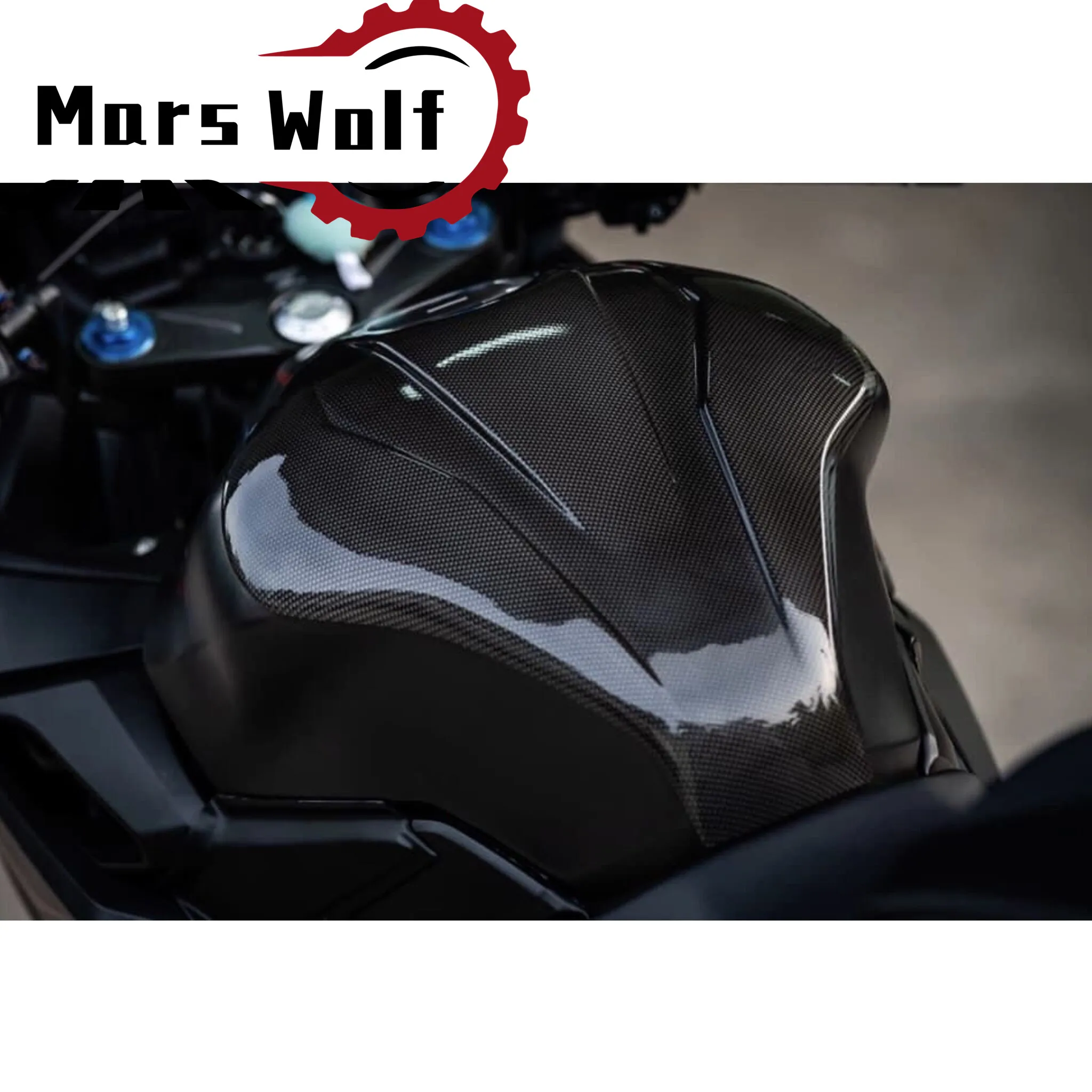 

Наклейка на бак мотоцикла из натурального углеродного волокна Защитная крышка для HONDA CB500F CBR500R 2019 2020 2021 cbr500r