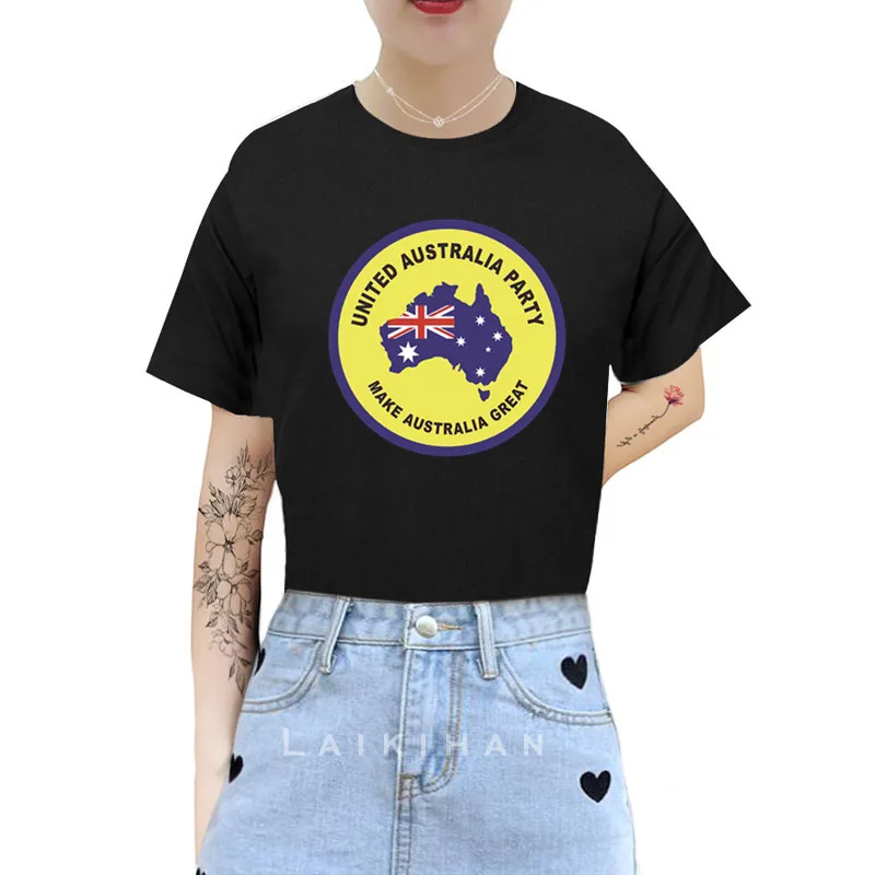 

Женская летняя футболка с коротким рукавом и графическим принтом