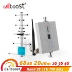 Усилитель сотовой связи Callboost LTE 700, усилитель сигнала 4g, репитер lte 4g 700 МГц, усилитель сетевого сигнала band 28, 4g