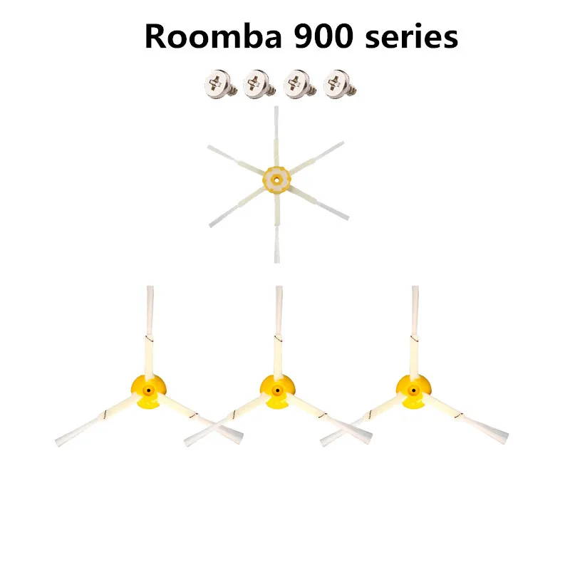 

4pcs Washable Accessories Side brush For irobot Roomba 900 Series 920 930 940 950 960 970 980 Robotic Vacuum Cleaner Spare Part