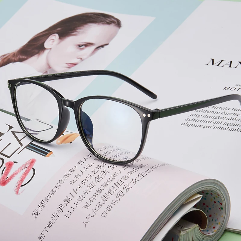 мода женщины Синий свет и радиационные очки тенденции личностные рамки мужской