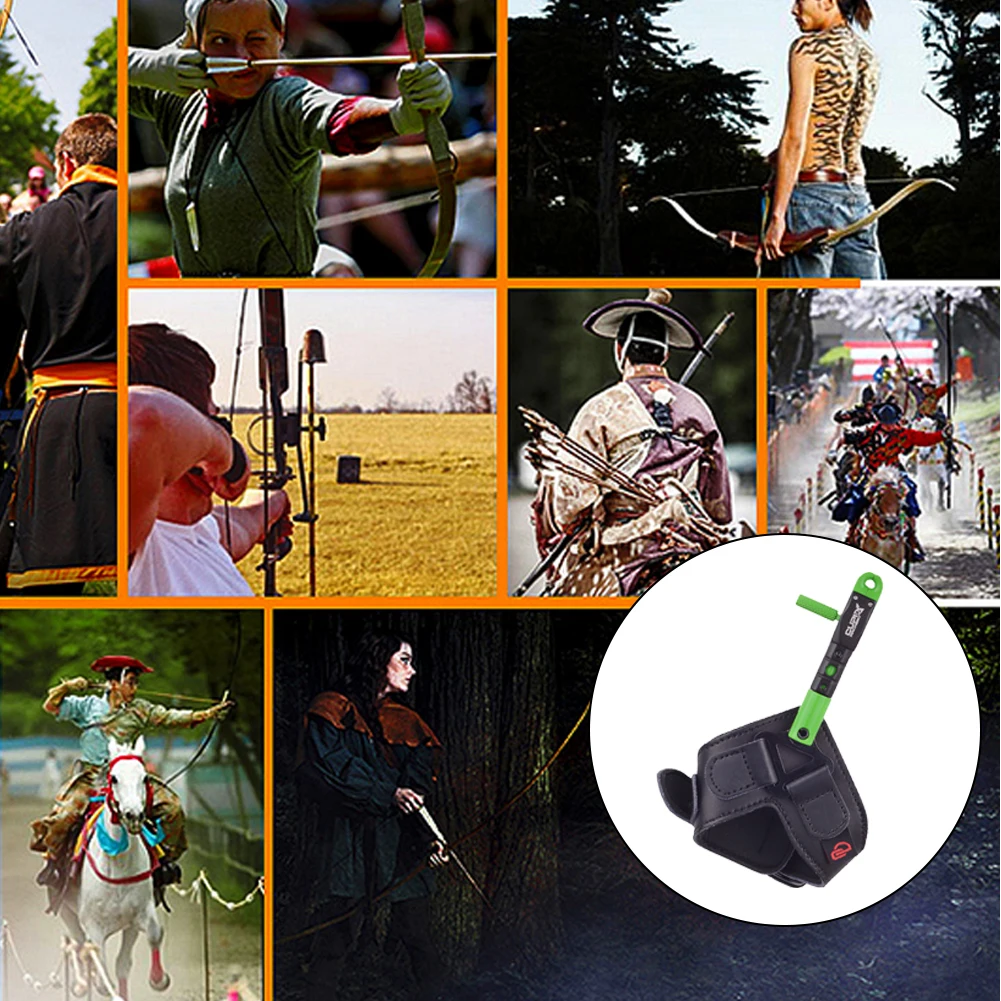 

Archery Release Trigger Compound Bow Caliper Adjustable Release Attachment With Wrist Strap Black Compound Bow Caliper Hunting