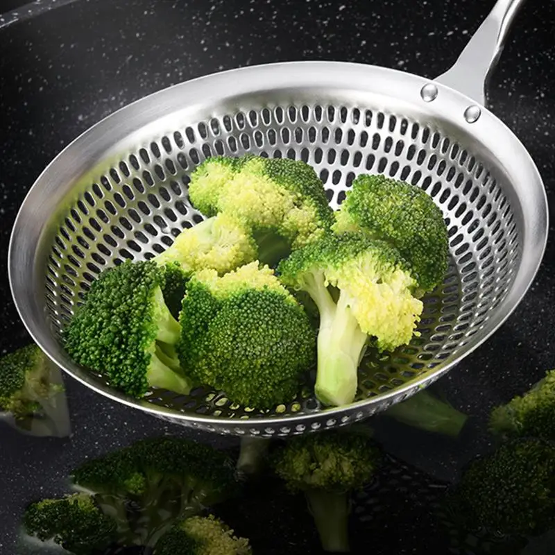 Дуршлаг из нержавеющей стали 1 шт. прочный дуршлаг ложка для горячего горшка