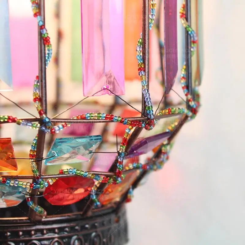 Винтажный подвесной светильник в арабском стиле 1 мусульманском цветной ретро