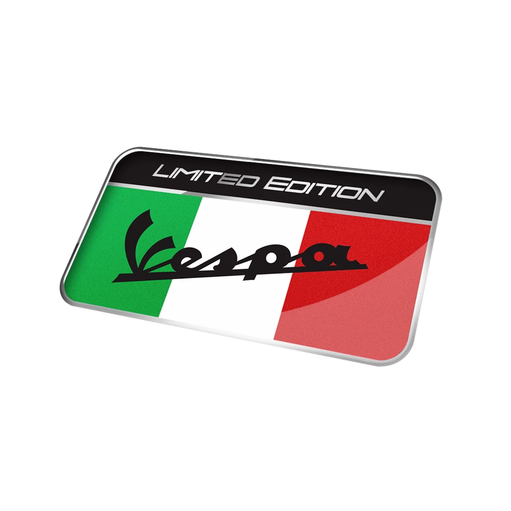 3D наклейка на мотоцикл чехол для VESPA GTS GTV LX LXV 125 250 300 с итальянским флагом