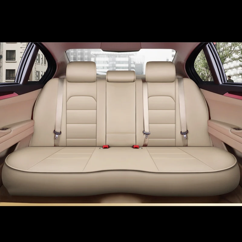 Чехлы AutoDecorun из воловьей кожи для автомобильных сидений чехлы Ford S MAX 2008 2012 кожаные