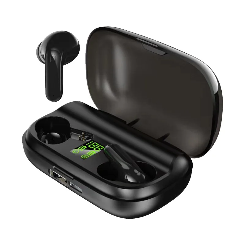 

TWS 5.0 Bluetooth earphones wireless headset with 2200 mAh charging power mini earbuds for Android ios huawei xiaomi redmi