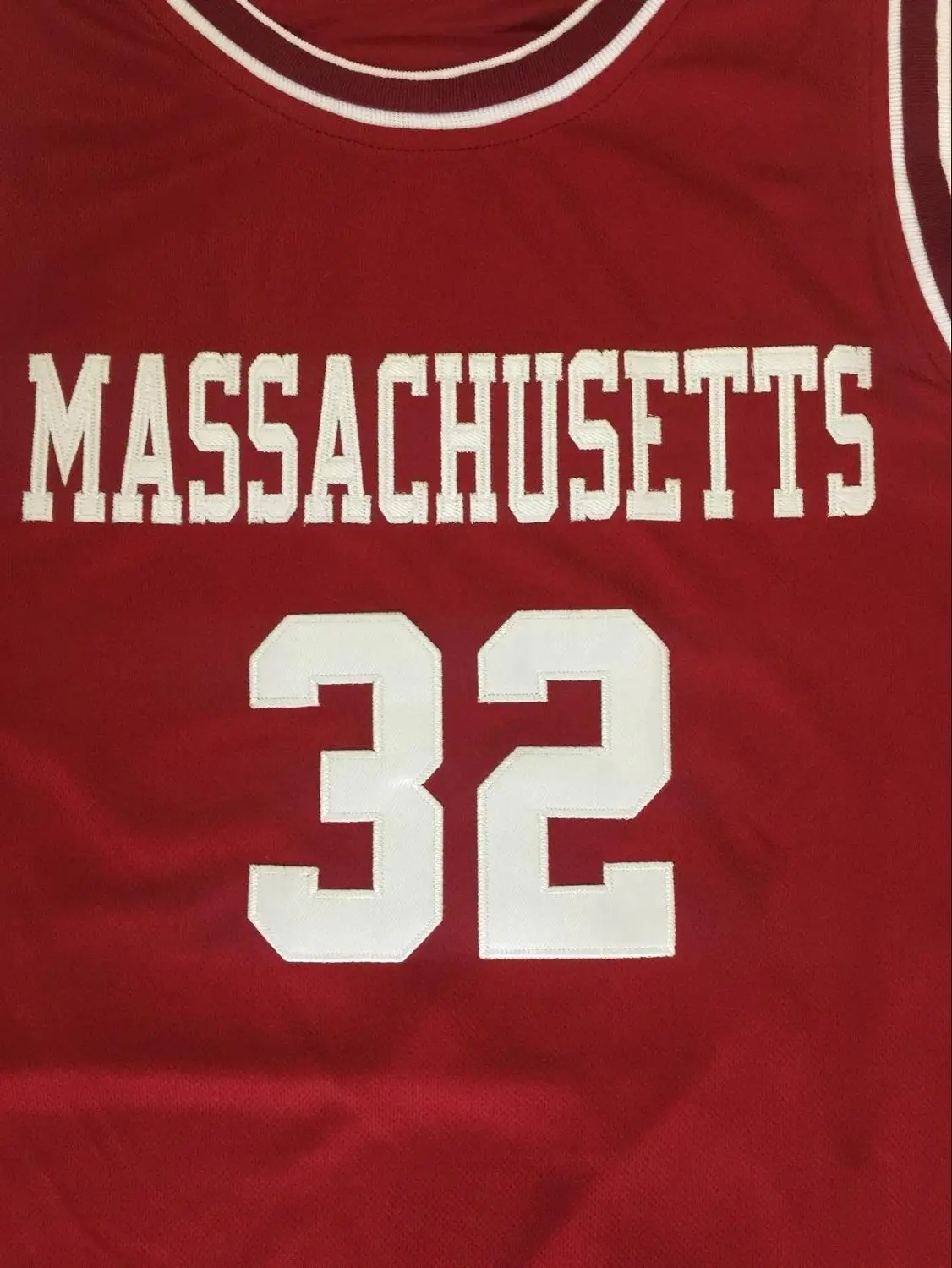 

32 Julius Erving Massachusetts red White Basketball Jersey Stitched Custom Any Number Name jerseys