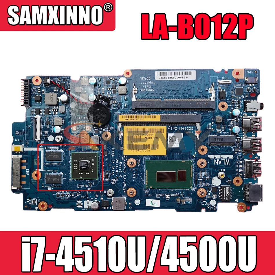 Akemy I7-4510U/4500u для DELL Inspiron 5547 5447 5442 материнская плата ZAVC0 LA-B012P CN-05MD4V 5MD4V 100%